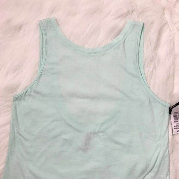 Aritzia Sunday Best Make Peace Tank Top Light green blue Size Sleeveless XS - Picture 6 of 14